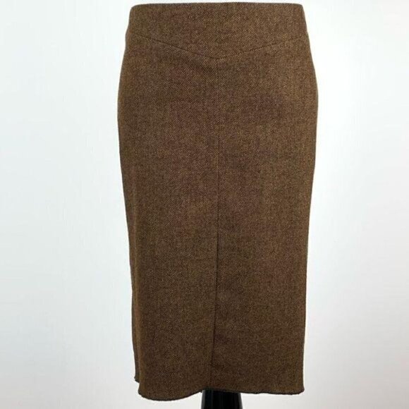 Bcbgmaxazria skirt size 0 53% wool mermaid pencil - Picture 1 of 9